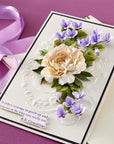 Spellbinders - The Poet's Garden Collection - Dies - Wild Violet and Ladybugs-ScrapbookPal