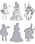 Spellbinders - The Wonder of Oz Collection - Press Plate & Dies - Dorothy & the Witches-ScrapbookPal