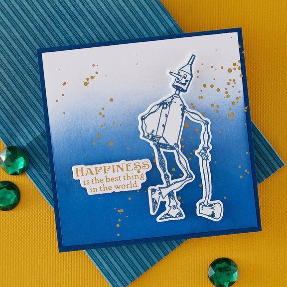 Spellbinders - The Wonder of Oz Collection - Press Plate &amp; Dies - Tin Man, Scarecrow &amp; Lion-ScrapbookPal