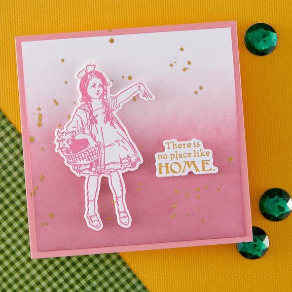 Spellbinders - The Wonder of Oz Collection - Press Plate & Dies - Wonder of Oz Sentiments-ScrapbookPal