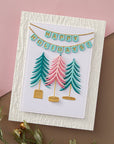 Spellbinders - Timeless Trees Collection - Dies - Mantle Decorations-ScrapbookPal