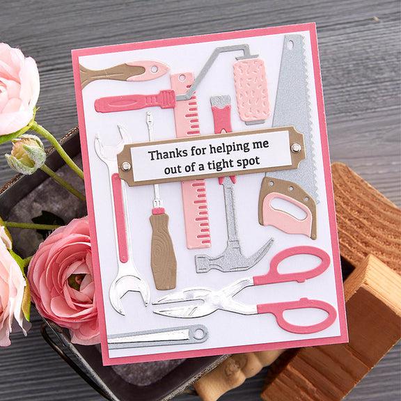 Spellbinders - Toolbox Essentials Collection - Dies - All The Tools-ScrapbookPal