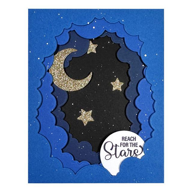 Spellbinders - Tunnel Scapes Collection - Dies - Tunnel Clouds-ScrapbookPal