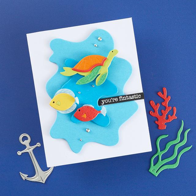 Spellbinders - Tunnel Scapes Collection - Dies - Underwater Tunnel-ScrapbookPal