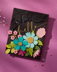 Spellbinders - Vivid Expressions Collection - 3D Emboss & Cut Folder - Blooming Butterflies-ScrapbookPal