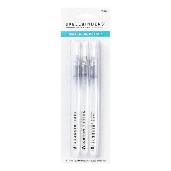 Spellbinders - Water Brush Set - 3 Pack-ScrapbookPal