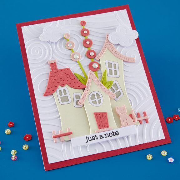 Spellbinders - Whimsical Village Collection - Dies - Whimsical Houses-ScrapbookPal
