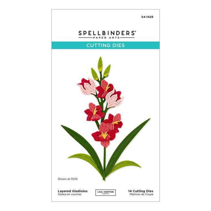 Spellbinders - Wildflowers Collection - Dies - Layered Gladiolus-ScrapbookPal