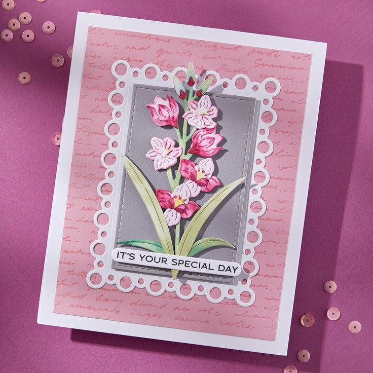 Spellbinders - Wildflowers Collection - Dies - Layered Gladiolus-ScrapbookPal
