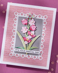 Spellbinders - Wildflowers Collection - Dies - Layered Gladiolus-ScrapbookPal