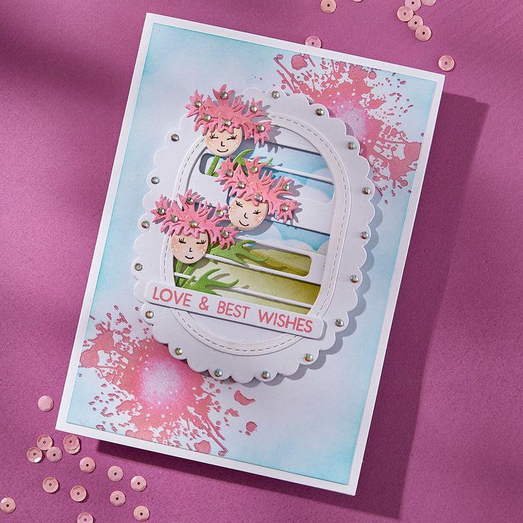 Spellbinders - Wildflowers Collection - Dies - Layered Wildflowers-ScrapbookPal