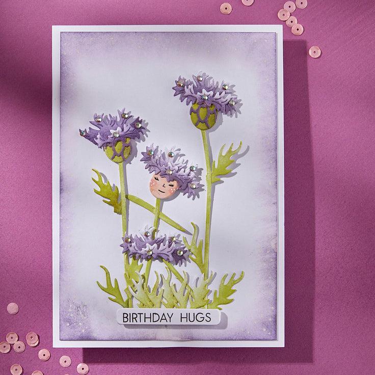 Spellbinders - Wildflowers Collection - Dies - Layered Wildflowers-ScrapbookPal