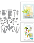 Spellbinders - Windows with a View - Dies - The Botanical Solarium-ScrapbookPal
