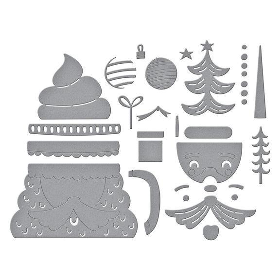 Spellbinders - Wonderland Collection - Dies - Cocoa Wonderland-ScrapbookPal