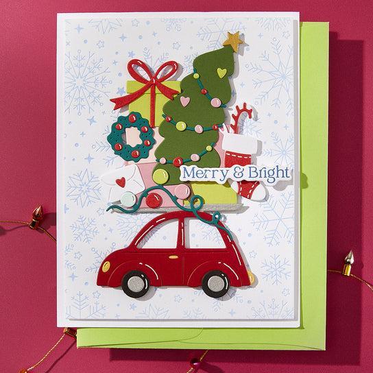 Spellbinders - Wonderland Collection - Dies - Yuletide Ride-ScrapbookPal