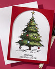 Spellbinders - Wonderland Collection - Registration Press Plates - Twinkle Bright Tree-ScrapbookPal