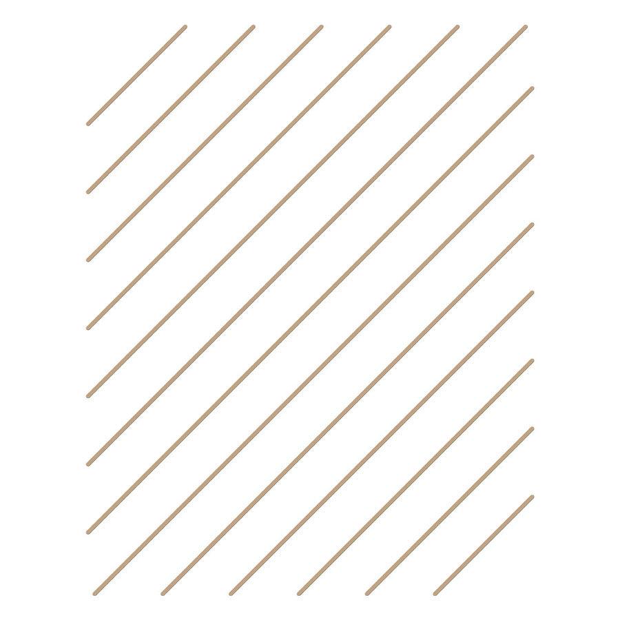 Spellbinders - Yana&#39;s Blooms Collection - Glimmer Hot Foil Plate - Diagonal Glimmer Stripes-ScrapbookPal