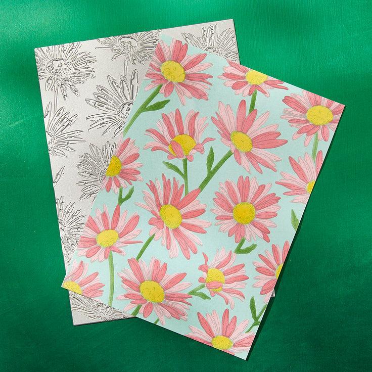 Spellbinders - Yana's Daisies Collection - Press Plates - Daisy Shower-ScrapbookPal
