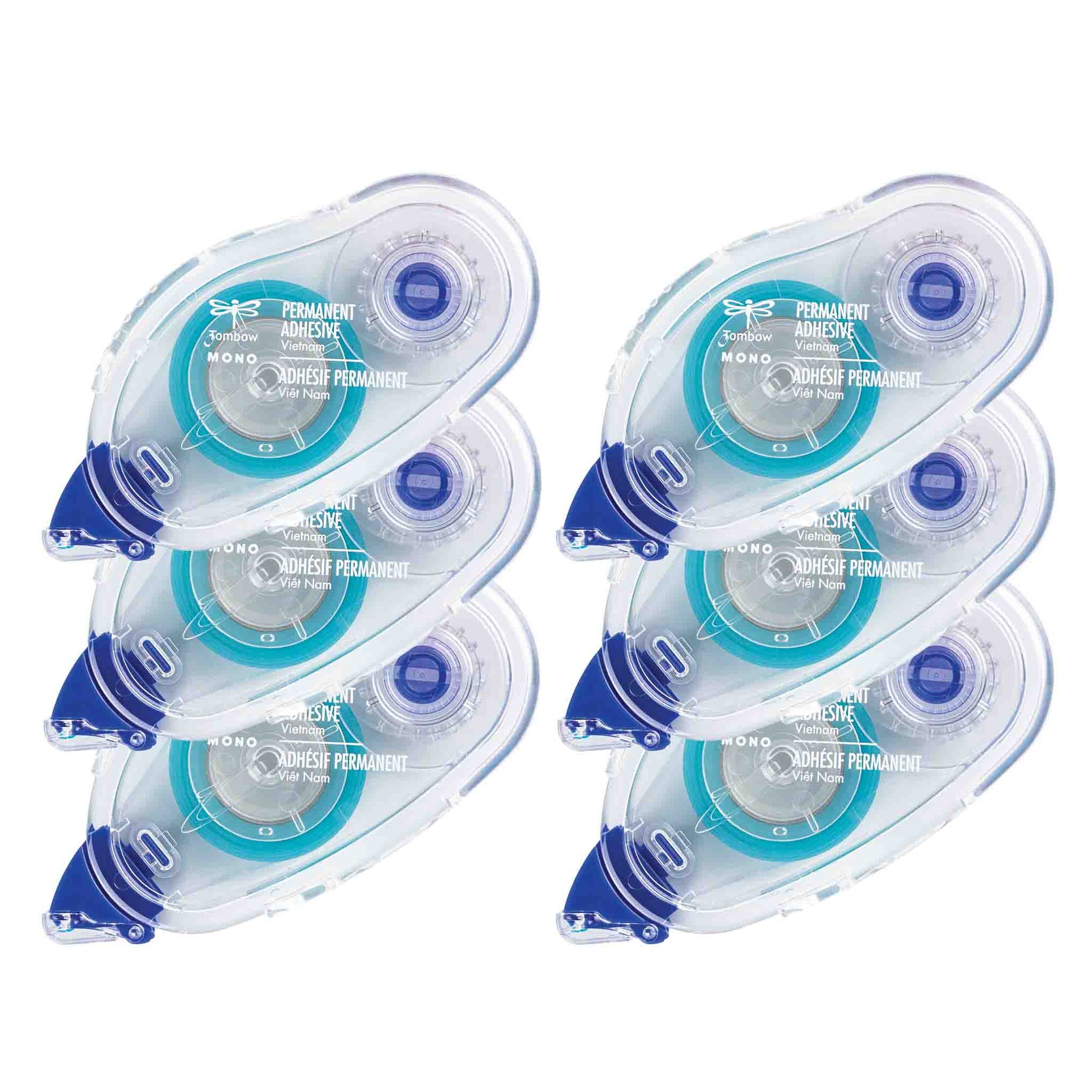 Tombow - Mono Adhesive Permanent - Refill, 6 pk-ScrapbookPal