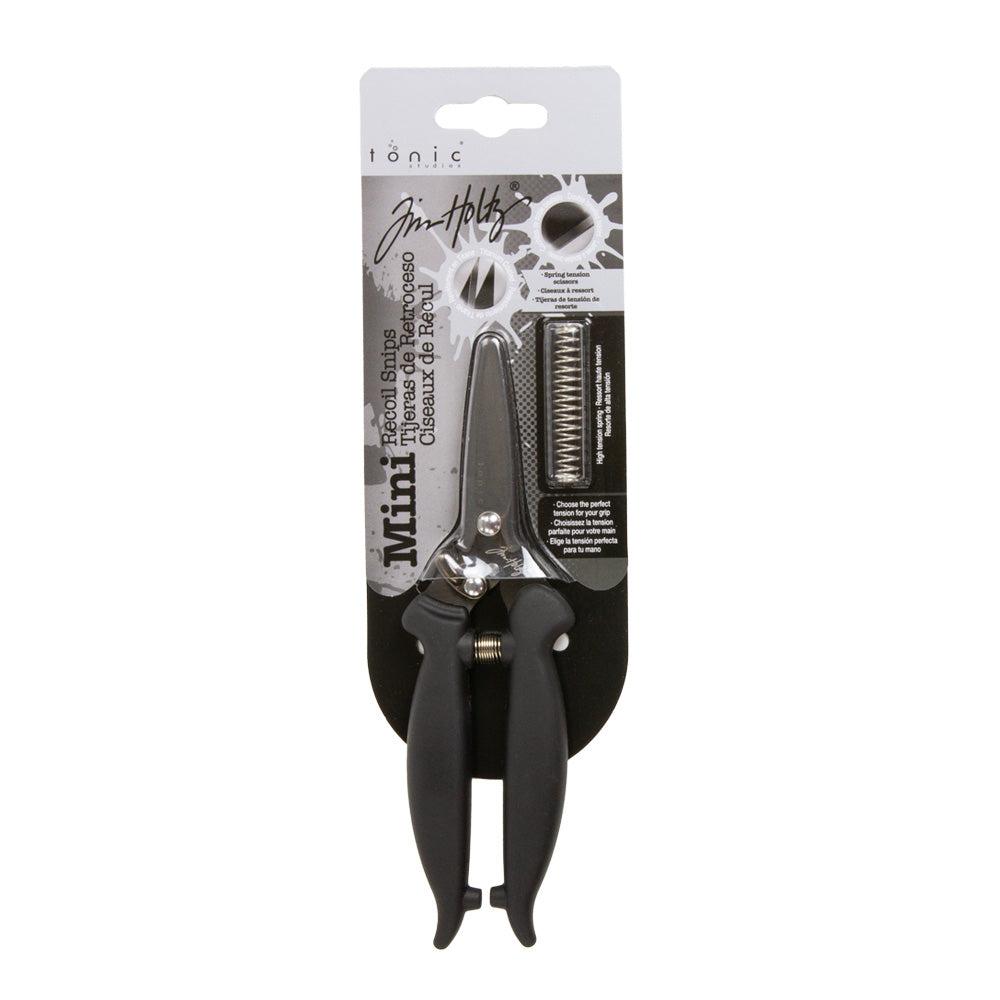 Tonic Studios - Tim Holtz - Mini Recoil Snips-ScrapbookPal