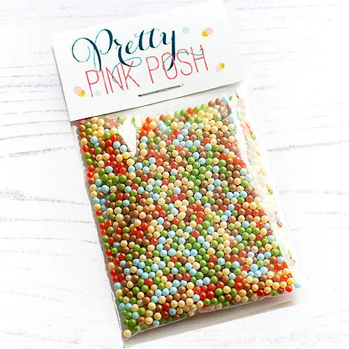 Pretty Pink Posh - Shaker Beads - Woodland Wishes