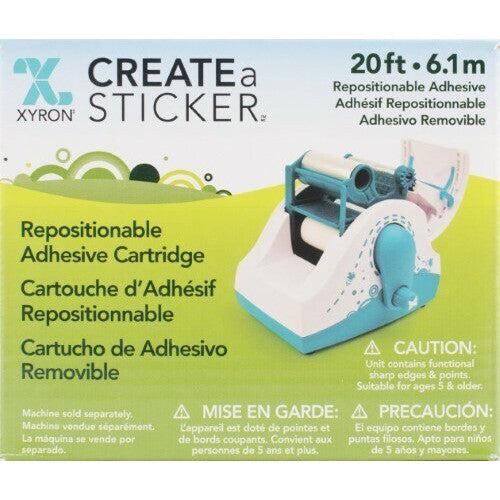 Xyron - 250 Create-a-Sticker Mini Machine Refill Cartridge - Repositionable-ScrapbookPal