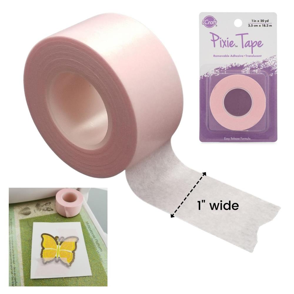 iCraft - Pixie Tape - Removable Adhesive-ScrapbookPal