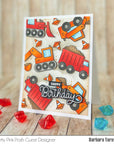 Pretty Pink Posh - Dies - Construction Trucks