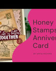 Honey Bee Stamps - Clear Stamps - Postmarked
