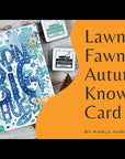 Lawn Fawn - Stencils - Fall Leaves Background
