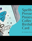Spellbinders - Pressed Posies Collection - Press Plate & Dies - You are Everything Sentiments