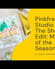 Pinkfresh Studio - Dies - Evergreen Sparkle Coverplate