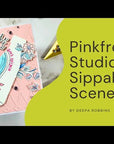 Pinkfresh Studio - Stencils - Sippable Scenes