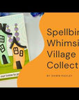 Spellbinders - Whimsical Village Collection - 3D Embossing Folder - Whimsical Skies