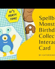 Spellbinders - Monster Birthday Collection - Dies - Dancin' Birthday Monster