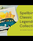 Spellbinders - Classic Road Legends 2.0 Collection - Stencils - Highway Horizons-Desert