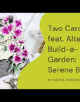 Altenew - Clear Stamps, Stencils & Dies - Build-A-Garden: Serene Blooms