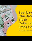 Spellbinders - Christmas Blush Collection - 3D Embossing Folder - Sparkling Trees