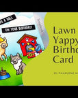 Lawn Fawn - Stencils - Slimline Grassy