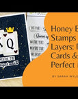 Honey Bee Stamps - Clear Stamps - Perfect Match