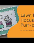 Lawn Fawn - Clear Stamps - Hocus Purr-cus!