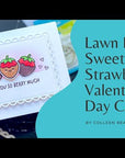 Lawn Fawn - Coloring Stencils - Sweet Strawberry